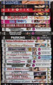 DVD X de la marque Marc Dorcel et autres