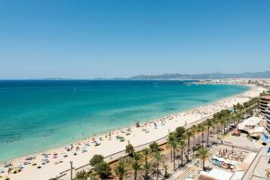 Vacances a la plage, Palma de Mallorca (Majorque) , Espagne 