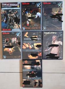 Lot de 7 Films X - Bondage -Torture / DVD en TBE (Lot 34)