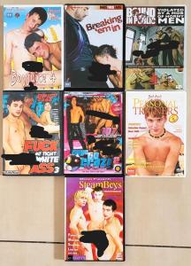 Lot de 7 Films X - Gays / 7 DVD en TBE (Lot 83)