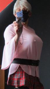 Patricia Travesti Rech plan avec Hommes mont large