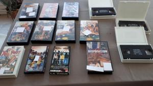 Lot de 15 cassettes VHS originales thme GB