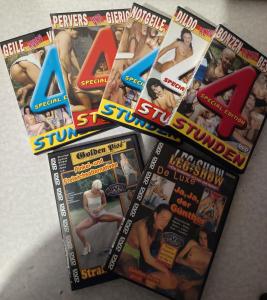 Lot de 7 films DVD Porno Allemand
