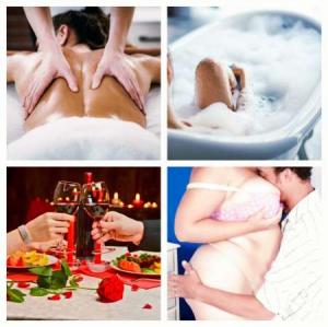 JOUR de REVE pour DAME : bain massage repas calin 