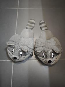 Chaussons sales et us�s - Taille 37