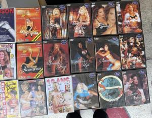 Lot de 18 DVD X / Films pour adultes � �diteurs fran�ais et am�ricains
