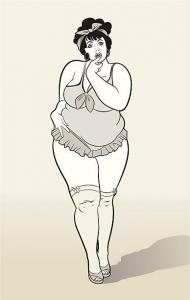 J'adore les femmes qui ont des formes