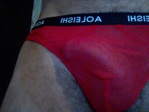 string transparent Homme